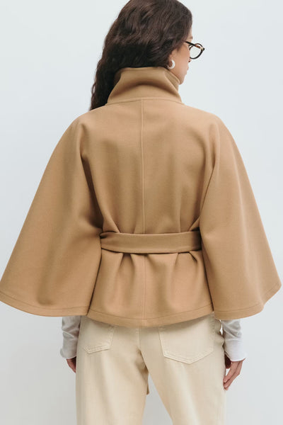 Evonni | Belt cape jacket