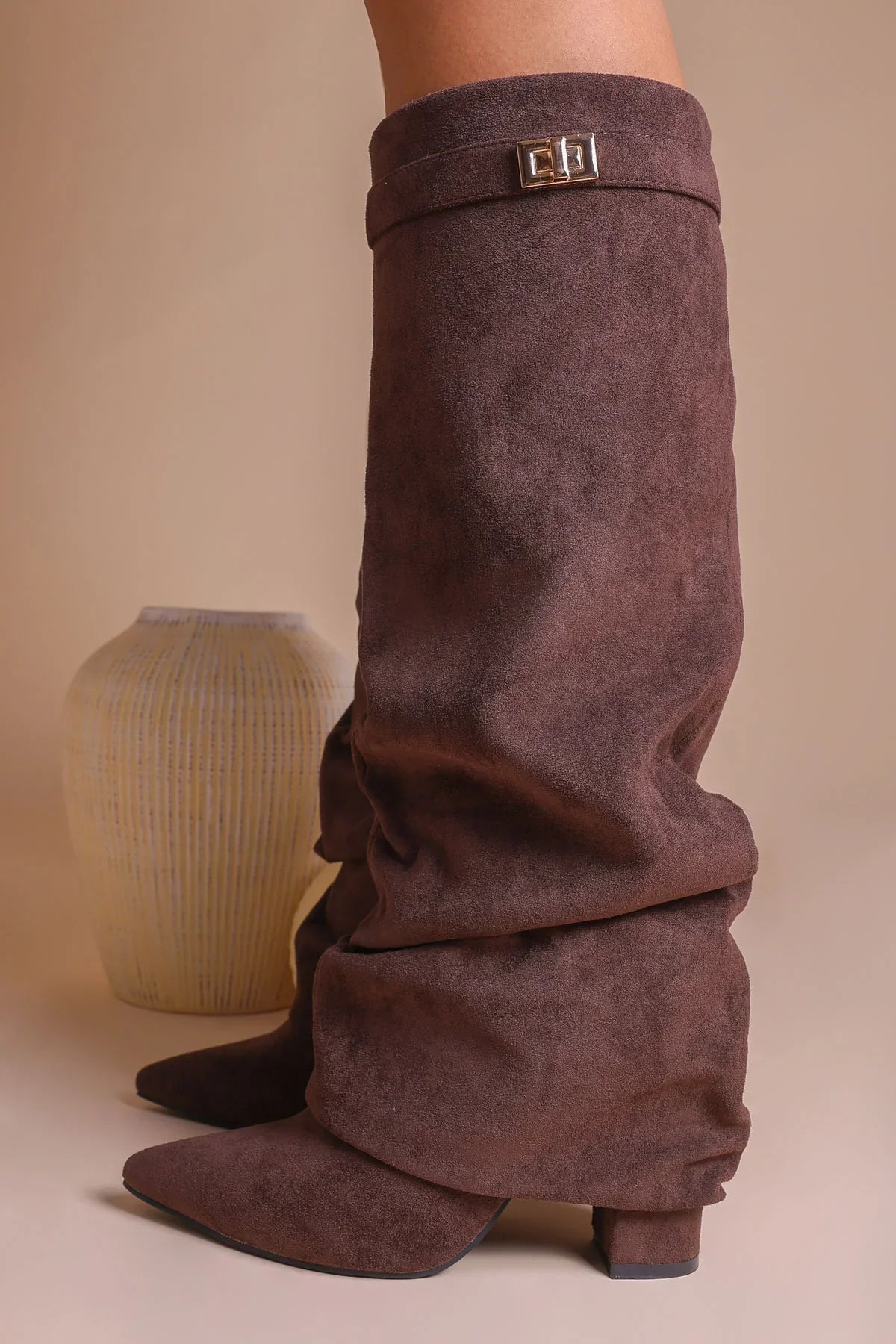 Lavista | Slouchy Suede knee high boots