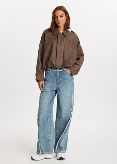 Elina | Suede Jacket