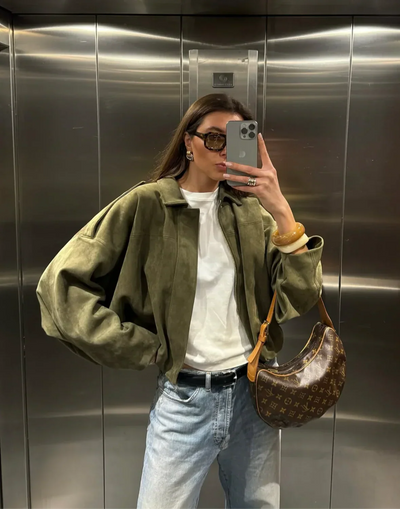 Kaori | Suede Jacket