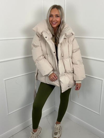 Karly | Short Belted Puffer Jacket