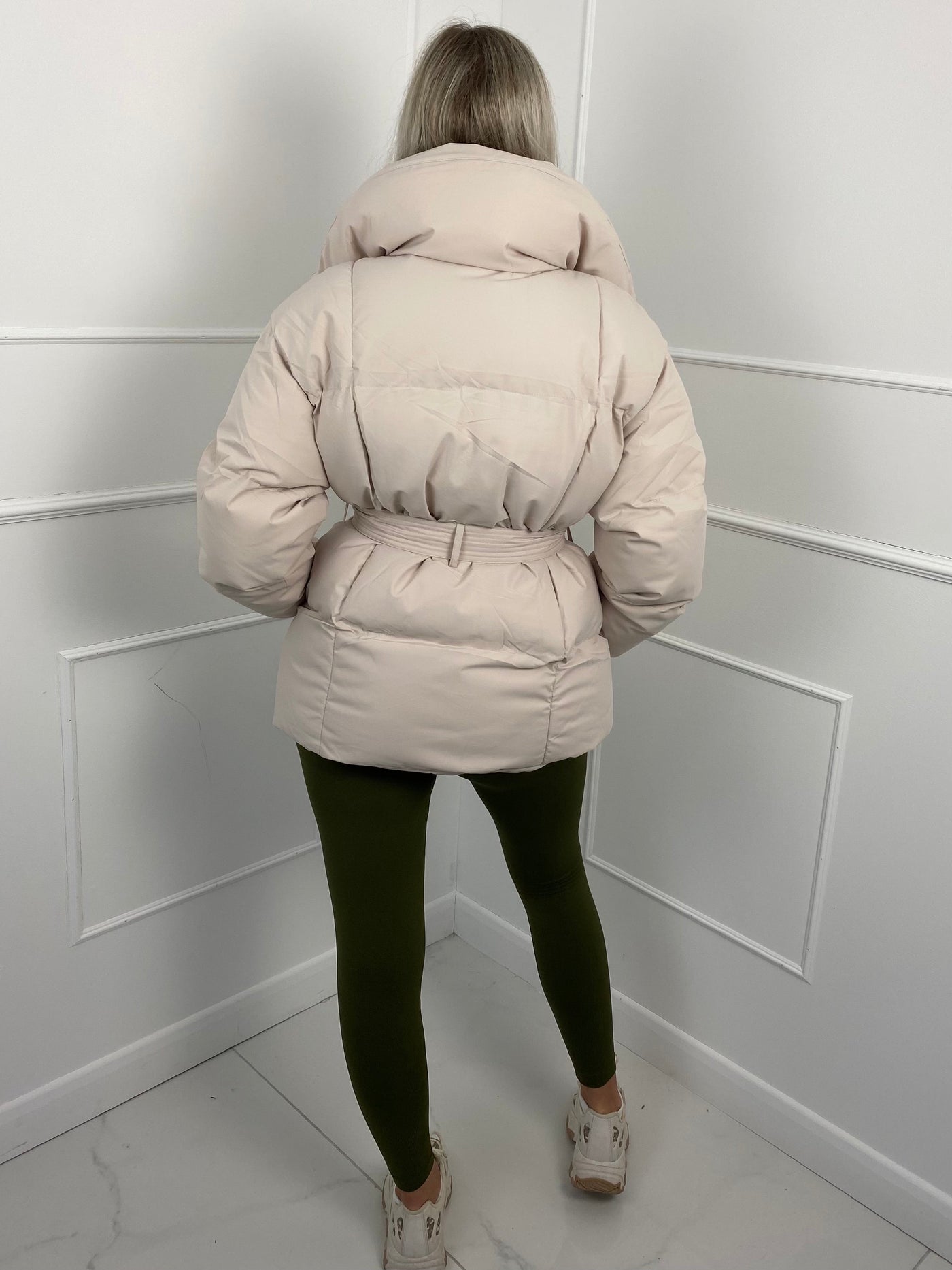 Karly | Short Belted Puffer Jacket
