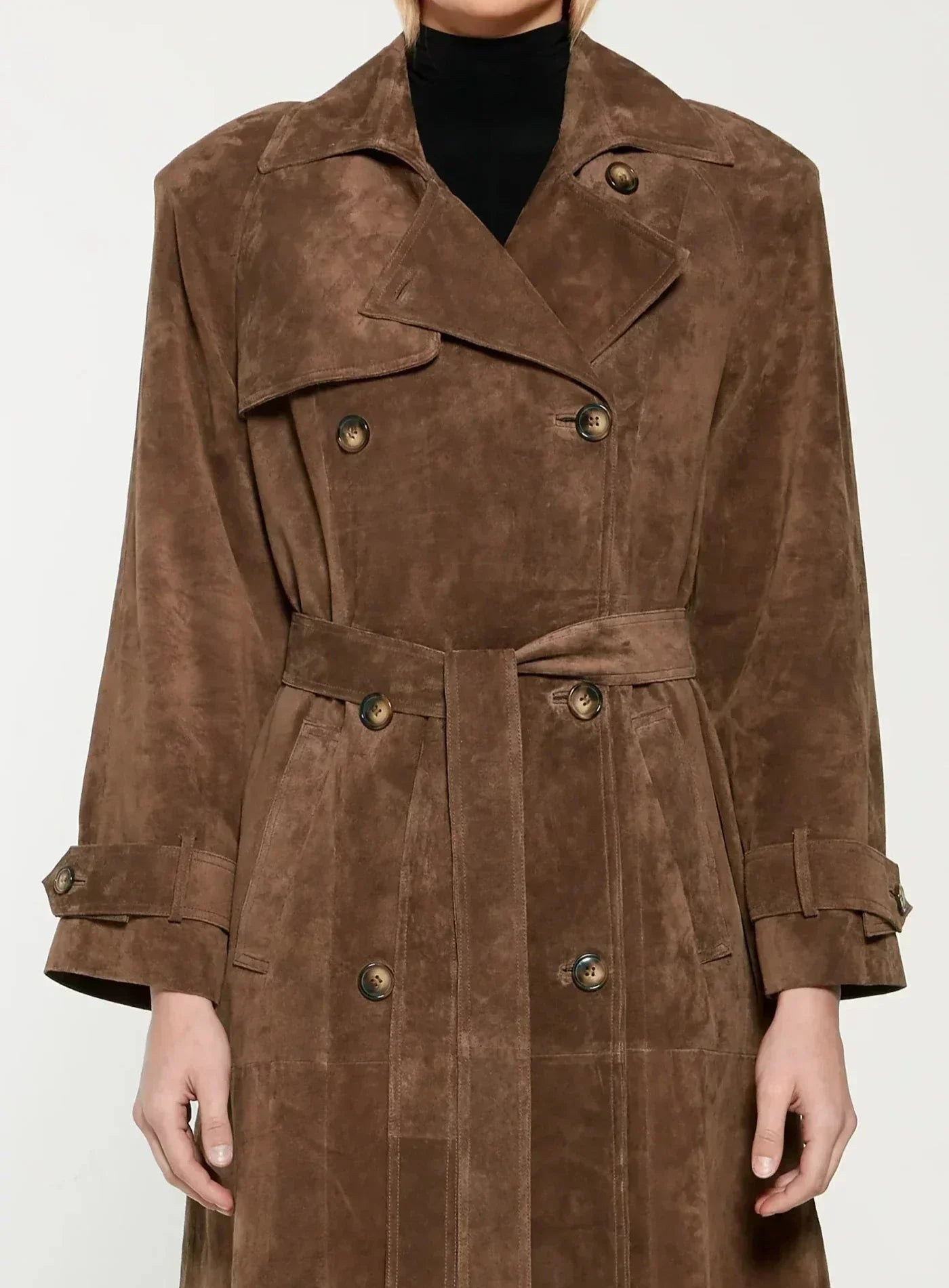 Chloe | Suede Trenchcoat