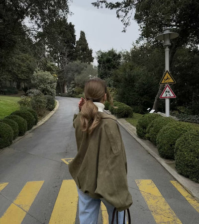 Kaori | Suede Jacket