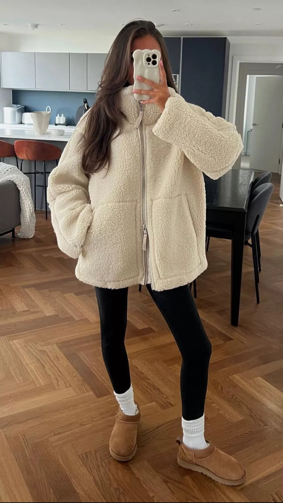 Caroline | Teddy Coat