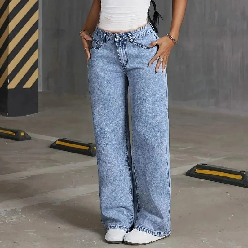 Leah | Pink Bow Jeans