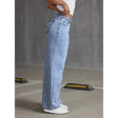 Leah | Pink Bow Jeans